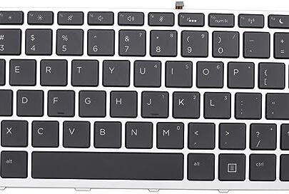 HP Probook 430 G5 440 G5 445 G5 Keyboard with Backlit with Frame US L01071 001 price in kenya 1